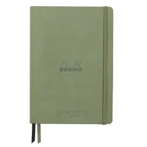 Notatnik z 160 stronami, z twardą gumką  Rhodia goalbook Creation image-0
