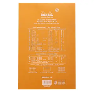 80-arks hæftet notesblok Rhodia N°19 image-1