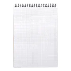 Bloc-notes reliure intégrale A4 160 pages petits carreaux microperforé avec pochette Rhodia Rhodiactive image-6
