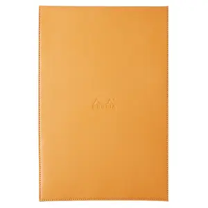 Portablocco con portapenne + blocco N°19 a righe Rhodia image-0
