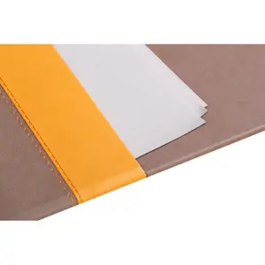 Protector de escritorio rígido de simil piel italiana Rhodia Rhodiarama image-2