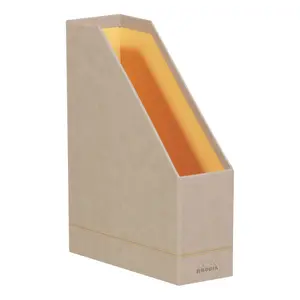 Zeitschriftenhalter aus italienischem Kunstleder Rhodia Rhodiarama