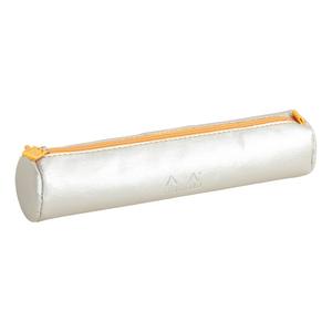 318891c-runde-tasche-aus-italienischem-kunstleder-rhodia-silber-21x5-5-cm