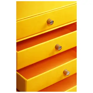 Opbergdoos met 4 lades van Italiaans kunstleer Rhodia Rhodia image-1