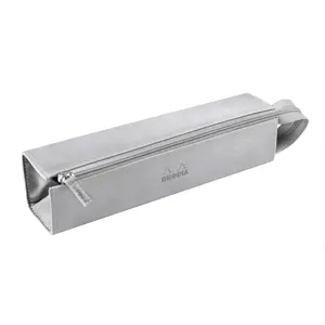 Trousse plumier simili cuir italien Rhodia Rhodia image-0
