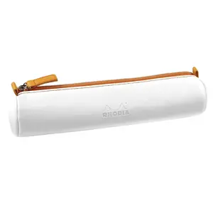 Runde Tasche aus italienischem Kunstleder Rhodia image-0