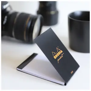 Zszywany notatnik z nagłówkiem 40f z liniaturą 80 g w opakowaniu Rhodia Classic image-4