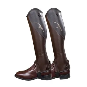 Children's leather mini-chaps Dy'on image-1