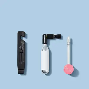 Kit Réparation Chambre à Air TPU Vélo – Patchs Et Lingettes – Léger, Transparent – Pour Usage Intérieur TPU Uniquement