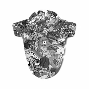 Front fenders Riesel Design Criss Cross stickerbomb eyecatcher image-0