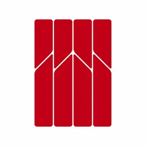 Reflective frame stickers kit Riesel Design Re:Flex image-0