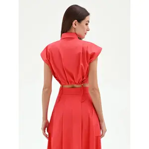Women's top Rinascimento Tela Paracadute image-4