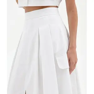 Women’s Pleated Parachute Fabric Skirt Rinascimento image-1