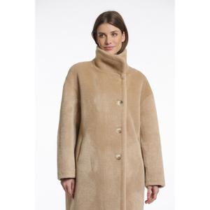 Women’s high-collar coat Rino & Pelle Cilou image-1