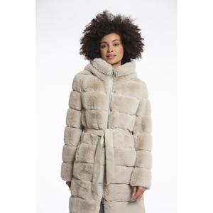 Płaszcz damski z paskiem Rino & Pelle Bridget image-1