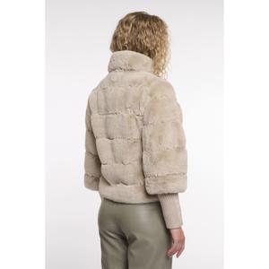 Dames nepbontjas met hoge kraag Rino & Pelle Feline image-2