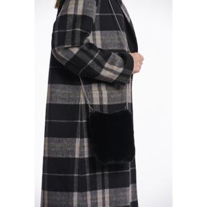 Saco tiracolo em pelúcia mulher Rino & Pelle Doxy image-1