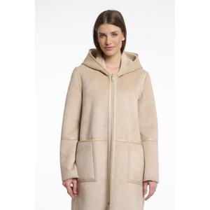 Kurtka polarowa damska z odpinanym kapturem Rino & Pelle Ova image-3