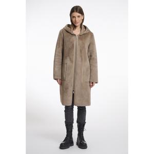 Kurtka polarowa damska z odpinanym kapturem Rino & Pelle Ova image-3