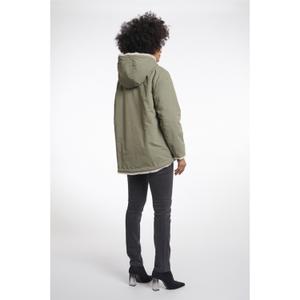 Reversible hooded jacket for women Rino & Pelle Ines image-1