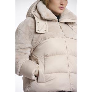 Kurtka puchowa z futerkiem dla kobiet Rino & Pelle Shana image-1