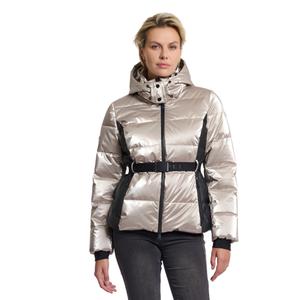 Daunenjacke  mit Kapuze, Damen Rino & Pelle Sisel