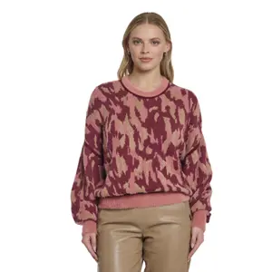 Damski sweter z okrągłym dekoltem Rino & Pelle Wren image-0