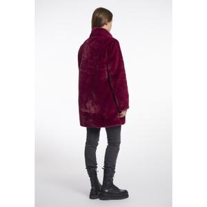 Manteau en fausse fourrure à simple boutonnage femme Rino & Pelle Nonna image-3