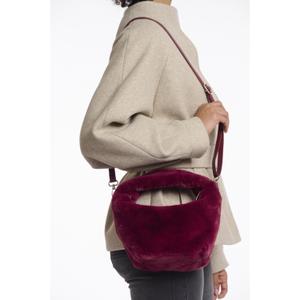 Sac bandoulière en fausse fourrure femme Rino & Pelle Cheryl image-1