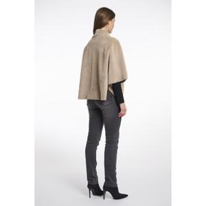 Kvinnor poncho i falsk päls Rino & Pelle Dewi image-1