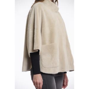 Ponczo z sztucznego futra dla kobiet Rino & Pelle Dewi image-2