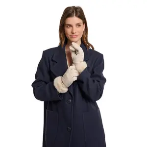 Handschuhe mit künstlichem Pelz für Frauen Rino & Pelle Omaire image-1