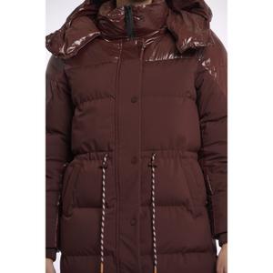 Long padded coat with removable hood for women Rino & Pelle Davino image-3