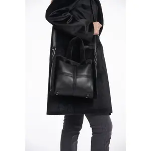 Vegan Leather Tote Bag for Women Rino & Pelle Jasha image-1