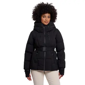 Women's belted puffer jacket Rino & Pelle Sharina image-0