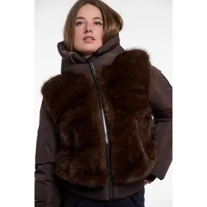 Women's Fur-lined Puffer Jacket Rino & Pelle Vanesa image-2
