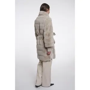 Faux fur coat for women Rino & Pelle Zane image-1
