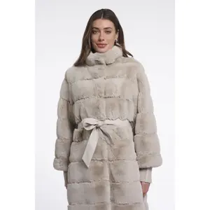 Faux fur coat for women Rino & Pelle Zane image-3