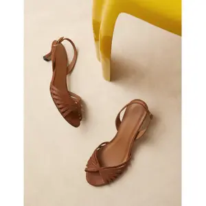 Women's Printed Leather Sandals Rivecour n°460 image-2