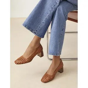 Women's leather heels Rivecour n°528 image-2