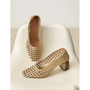 Cracked Leather Heels Women Rivecour n°528 image-1