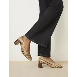 Cracked Leather Heels Women Rivecour n°528 image-4