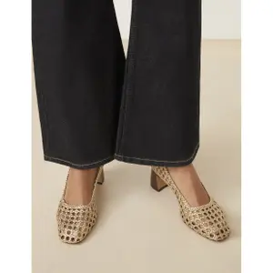 Cracked Leather Heels Women Rivecour n°528 image-6