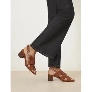 Women's leather sandals Rivecour n°551 image-3