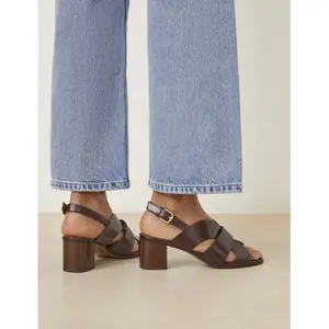 Women's leather sandals Rivecour n°551 image-3