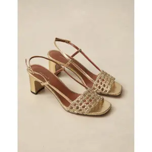 Cracked Leather Sandals Women Rivecour n°592 image-1
