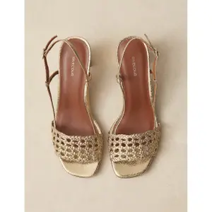 Cracked Leather Sandals Women Rivecour n°592 image-2
