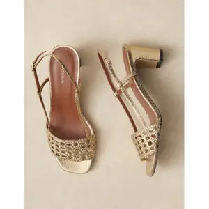 Cracked Leather Sandals Women Rivecour n°592 image-3