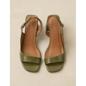 Glossy Leather Sandals Women's Rivecour n°674 image-1