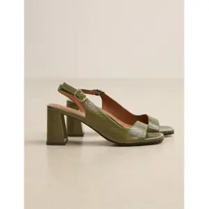 Glossy Leather Sandals Women's Rivecour n°674 image-2